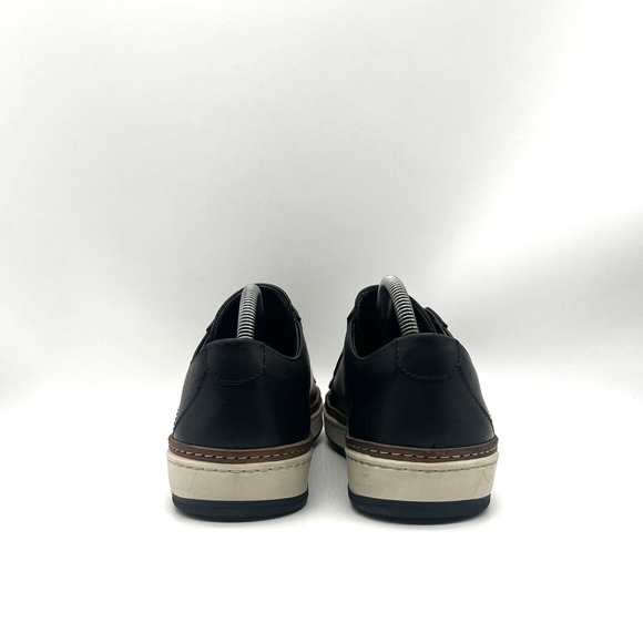 To Boot New York Adam Derrick Sierra Shoes Black/White Lace-Up Sneakers - Picture 4 of 6